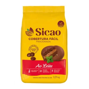 GOTAS COBERTURA FACIL AO LEITE 1,01KG SICAO
