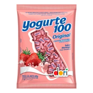 BALA YOGURTE MORANGO DORI 600G