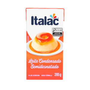 LEITE CONDENSADO SEMIDESNATADO ITALAC 395G