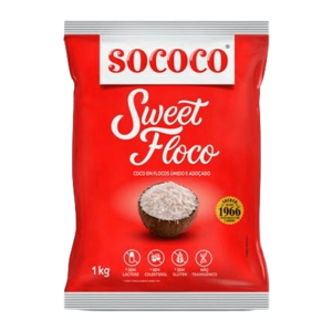 SWEET COCO RALADO UMIDO SOCOCO 100G