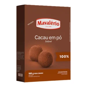 CACAU EM PO MAVALERIO 100% 180G