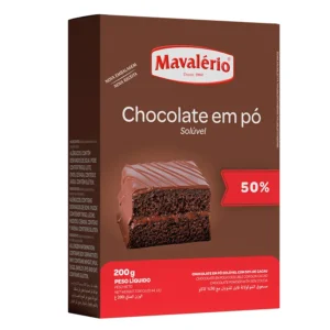 CHOC EM PO MAVALERIO 50% 200G