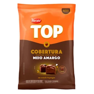 COBERTURA TOP MEIO AMARGO GOTAS 1,01KG HARALD