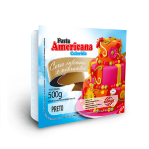 PASTA AMERICANA PRETA ARCOLOR 500G