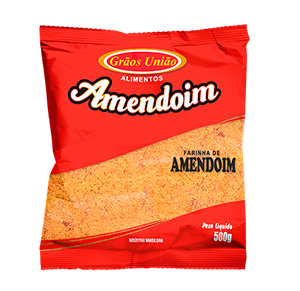 FAROFA DE AMENDOIM GRAOS UNIAO 500G