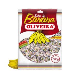 BALA DE BANANA 500G OLIVEIRA