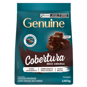 COBERTURA GOTAS MEIO AMARGO GENUINE 2,05KG