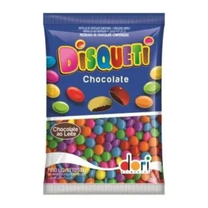 DISQUETI AO LEITE 500G DORI