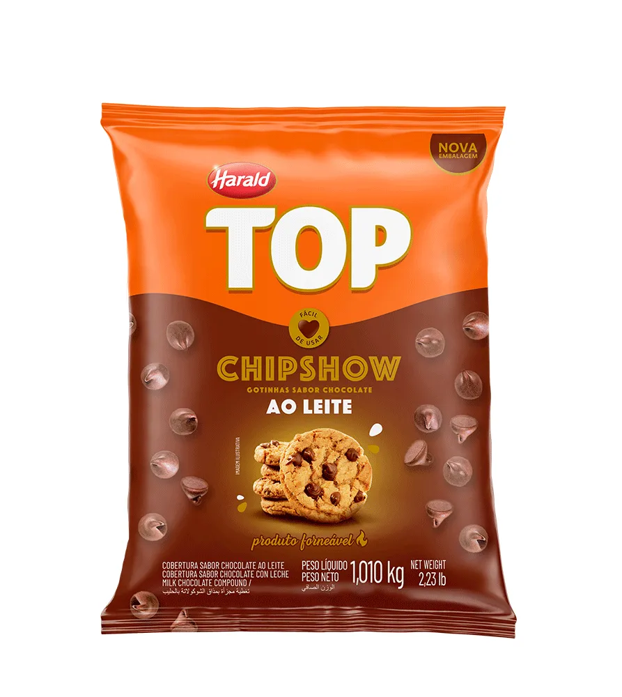 GOTAS TOP AO LEITE HARALD 1,01KG
