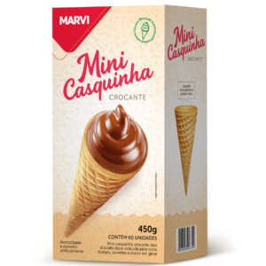 CASQUINHA BAUNILHA MINI MARVI 450G