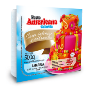 PASTA AMERICANA AMARELA ARCOLOR 500G