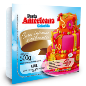 PASTA AMERICANA AZUL ARCOLOR 500G
