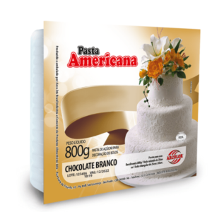 PASTA AMERICANA CHOC BRANCO 800G
