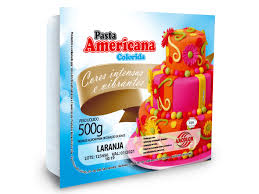 PASTA AMERICANA LARANJA ARCOLOR 500G