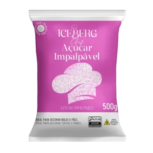 ACUCAR IMPALPAVEL CHEF 500G ICEBERG