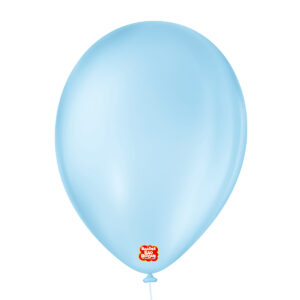 BALAO 7 LISO REDONDO AZUL BABY COM 50 SAO ROQUE