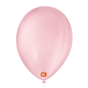 BALAO 7 LISO REDONDO ROSA BABY COM 50 SAO ROQUE