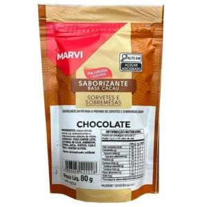 BASE P/ SORVETE CHOCOLATE MARVI 80G