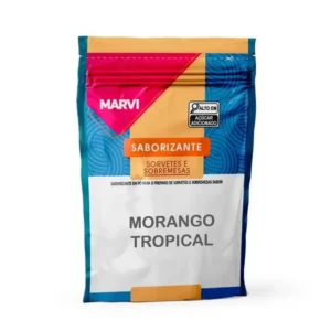 BASE P/ SORVETE MORANGO TROPICAL MARVI 100G