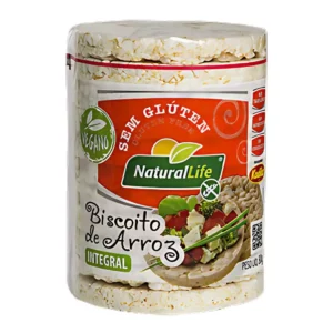 BISCOITO DE ARROZ INTEGRAL 80G GRANDE KODILAR