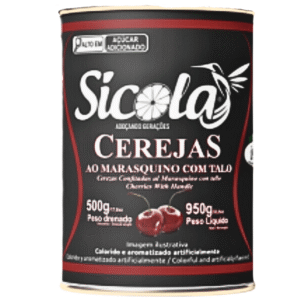 CEREJA MARASQUINO C/TALO SICOLA 950G