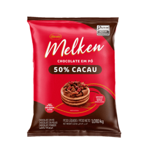 CHOCOLATE PO 50% CACAU MELKEN 1,010KG