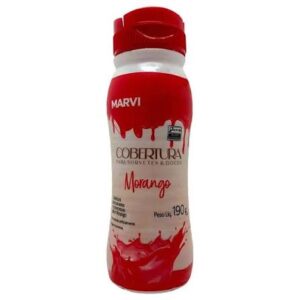 COBERTURA SORV MORANGO 190G MARVI