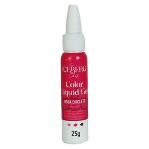 CORANTE COLOR LIQUID GEL ROSA CHICLETE 25G ICEBERG CHEF