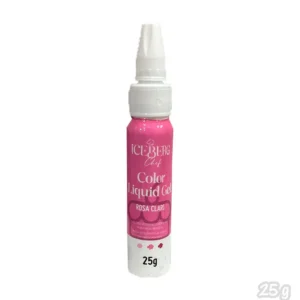 CORANTE COLOR LIQUID GEL ROSA 25G ICEBERG CHEF