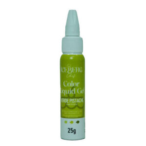 CORANTE COLOR LIQUID GEL VERDE PISTACHE 25G ICEBERG CHEF