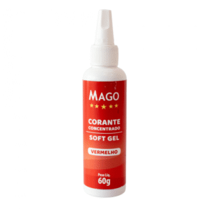 CORANTE GEL VERMELHO 60G MAGO