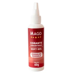 CORANTE GEL VERMELHO MARSALA 60G MAGO