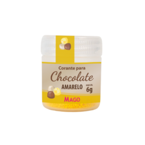 CORANTE PARA CHOCOLATE AMARELO 6G MAGO