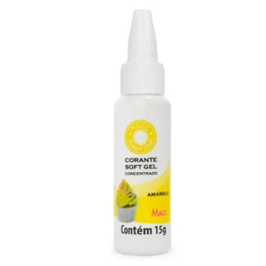 CORANTE SOFT GEL AMARELO 15G MAGO