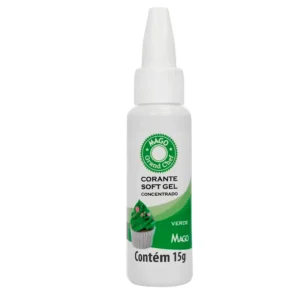 CORANTE SOFT GEL VERDE 15G MAGO