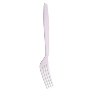 GARFO REFEICAO BRANCO COM 50 PLASTILANIA
