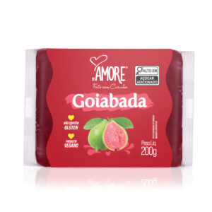 GOIABADA LISA FLOW PACK 200G AMORE
