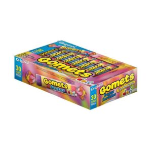 GOMA TUBO FRUTAS DORI 30X32G