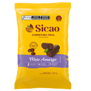 GOTAS FACIL MEIO AMARGO 1,01KG SICAO