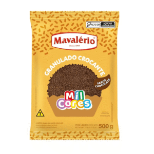 GRANULADO CROCANTE CHOCOLATE 500G MAVALÉRIO