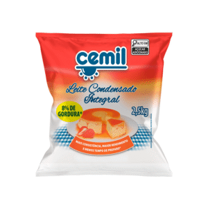 LEITE CONDENSADO INTEGRAL CEMIL 2,5KG