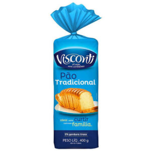PAO DE FORMA TRADICIONAL VISCONTI 400G