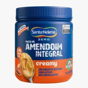 PASTA AMENDOIM INTEG CREAMY 500G SANTA HELENA