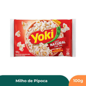 PIPOCA MICROONDAS COM SAL YOKI 100G