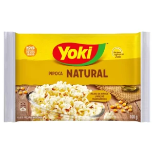 PIPOCA MICROONDAS NATURAL YOKI 100G