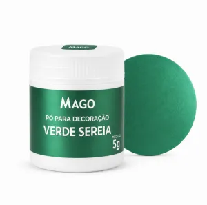 PÓ PARA DECORACAO VERDE SEREIA 5G MAGO