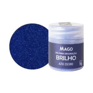 PÓ PARA DECORACAO AZUL ESCURO 5G MAGO