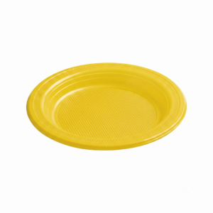 PRATO AMARELO KAIXOTE 15CM C/10