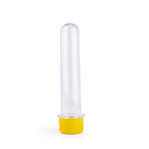 TUBETE AMARELO VEMAN PLAST 13CM C/10
