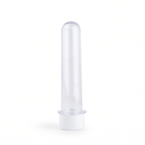 TUBETE BRANCO VEMAN PLAST 13CM C/10